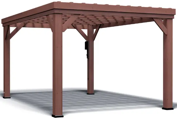 BacKYard DISCOVERY 2106543COM 14x10 Brockton Pergola