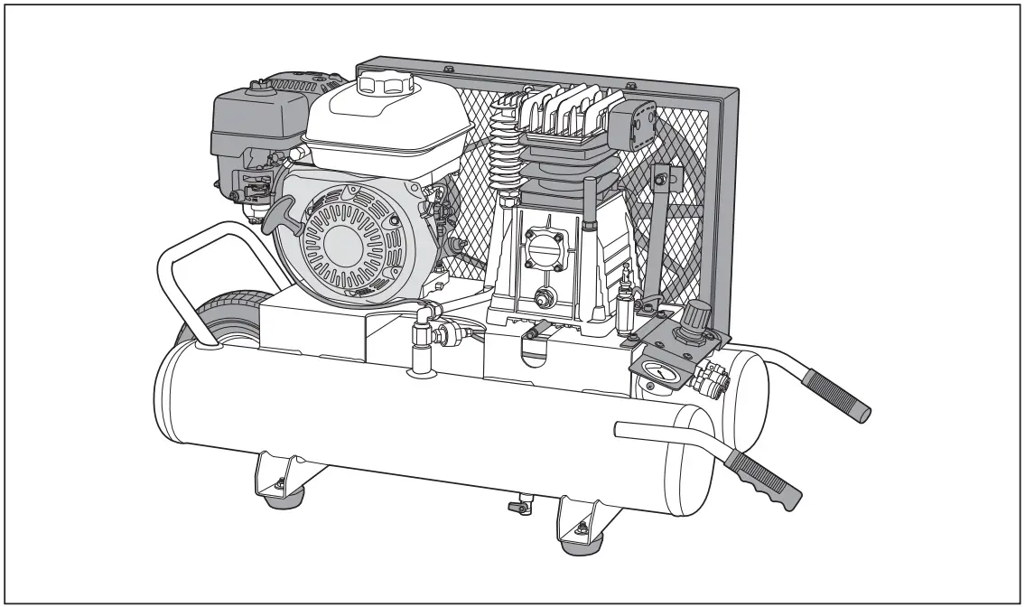 metabo EC 2610EA AIR COMPRESSOR