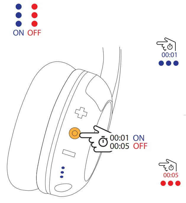 BuddyPhones BTBP PLAYP Play Wireless Bluetooth Kids Headphone - fig 1