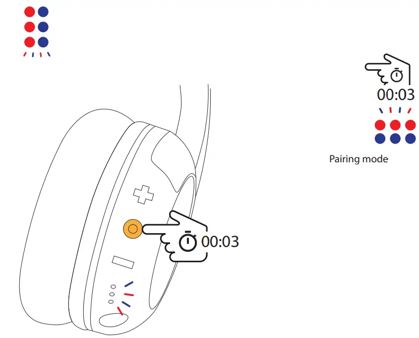 BuddyPhones BTBP PLAYP Play Wireless Bluetooth Kids Headphone - fig 3
