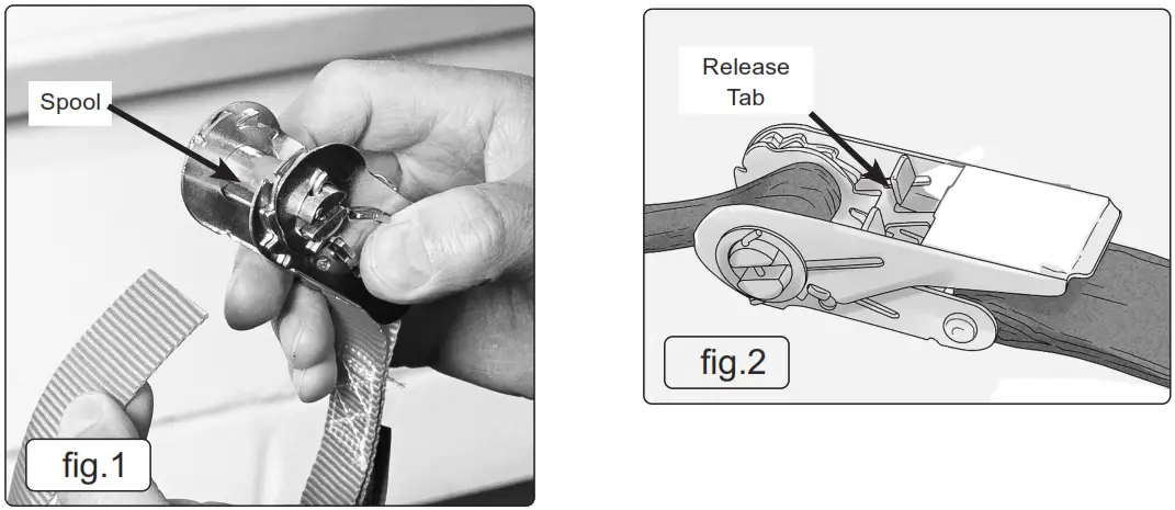 SEALEY TD Series Ratchet Tie Downs