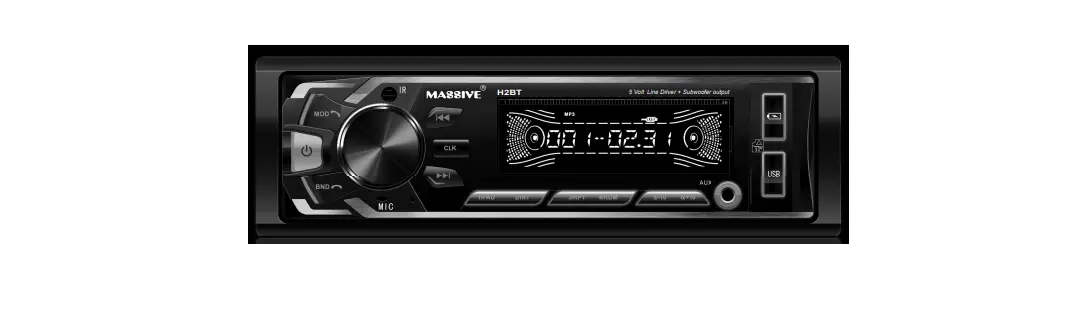 Massive H2bt Bluetooth Multimedia Receiver Owner's Manual Massive H2bt Bluetooth Multimedia Receiver Owner's Manual