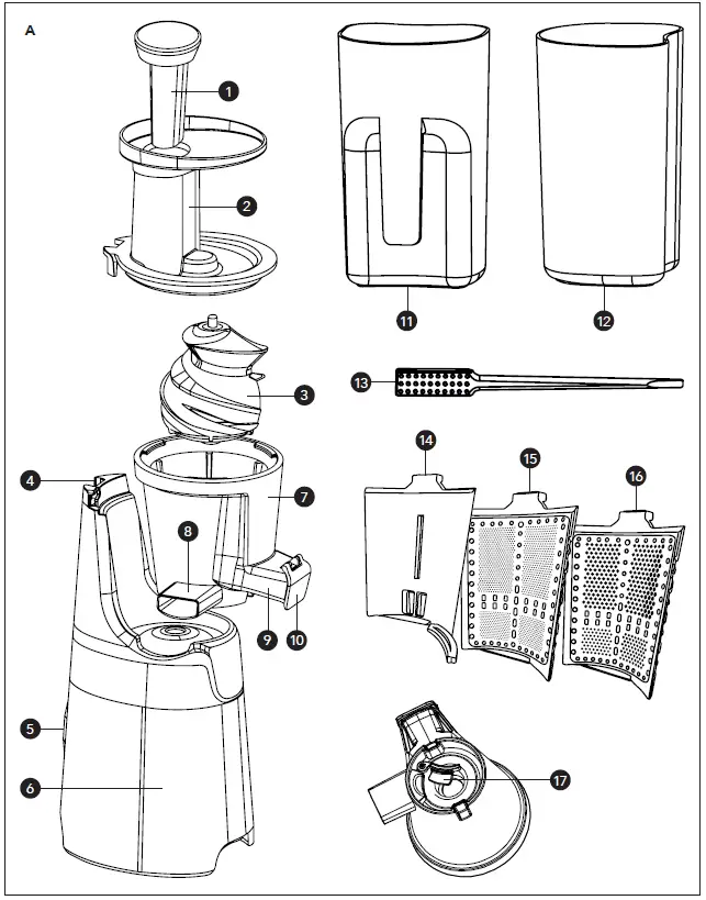 PROZIS-Squish-Slow-Juicer-fig-1