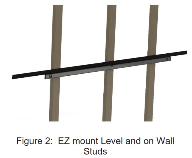 Stewart FILMSCREEN WallScreen 2.5 Fixed Frame - fig 1