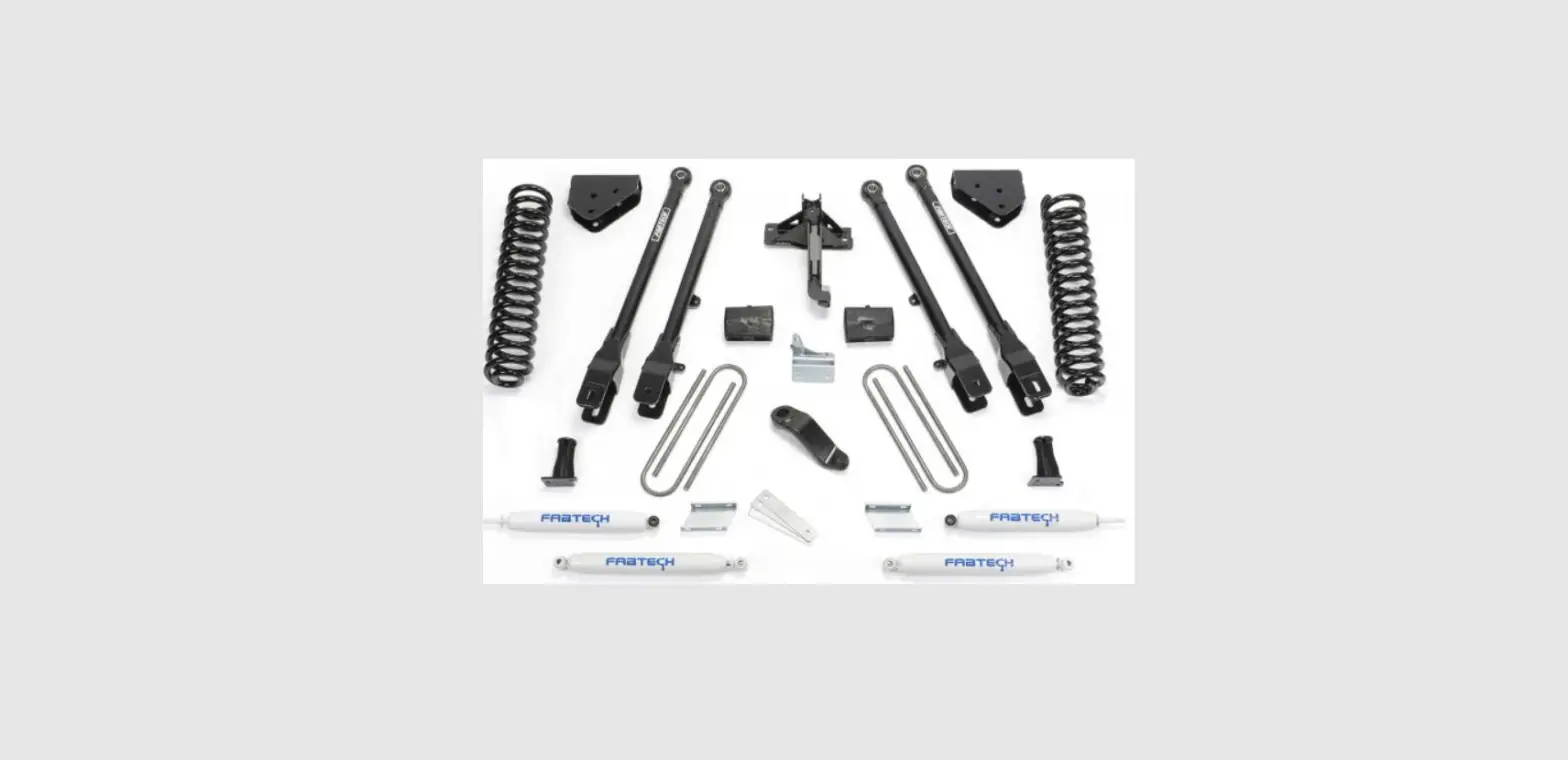 Fabtech Ft22261i Ford Skeeter Fire Truck 6 Inch 4 Link System Instruction Manual