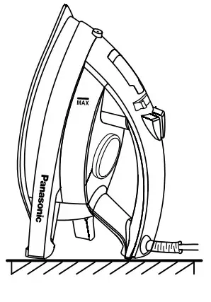 Panasonic NI-W650CS Electric Steam Iron - HOW TO FILL WITH WATER 4