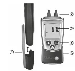 esto-510-Digital-Differential-Pressure-Meter-fig-1