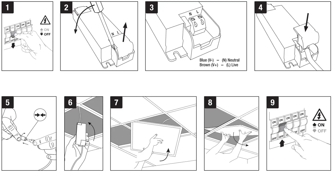 Aurora EN LPB6060 BackLite 36W 600x600 Backlit Panel - fig