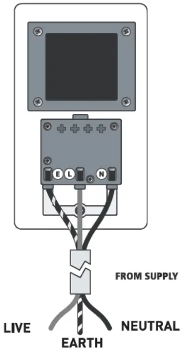 Knightsbridge Flat Plate 13A 2G DP Switched Socket - DUAL VOLTAGE SHAVER SOCKET