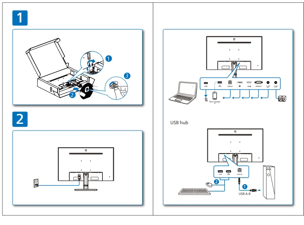 PHILIPS 272S9 S Line LCD Monitor FIG (2)