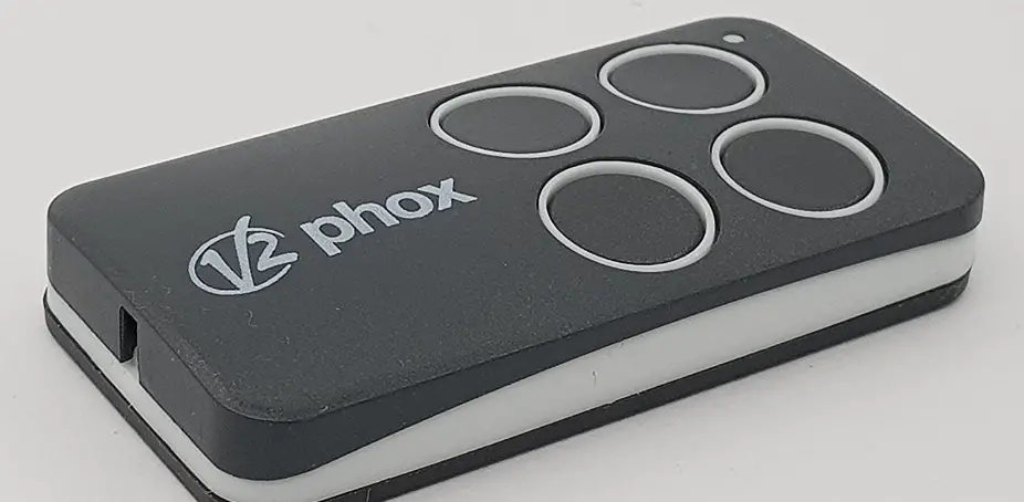 V2 Spa V2 Phox Personal Pass Transmitter Instructions