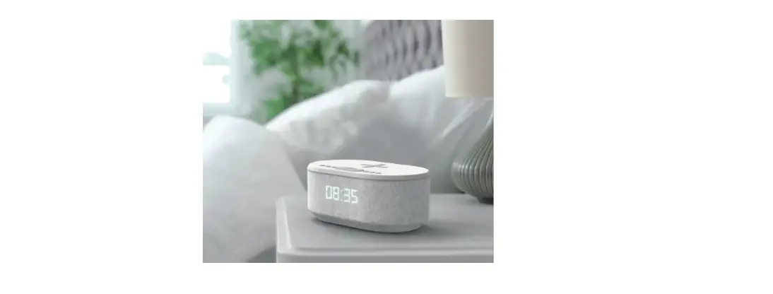 I-box Dawn Bedside Alarm Clock With Wireless Charging User Manual
