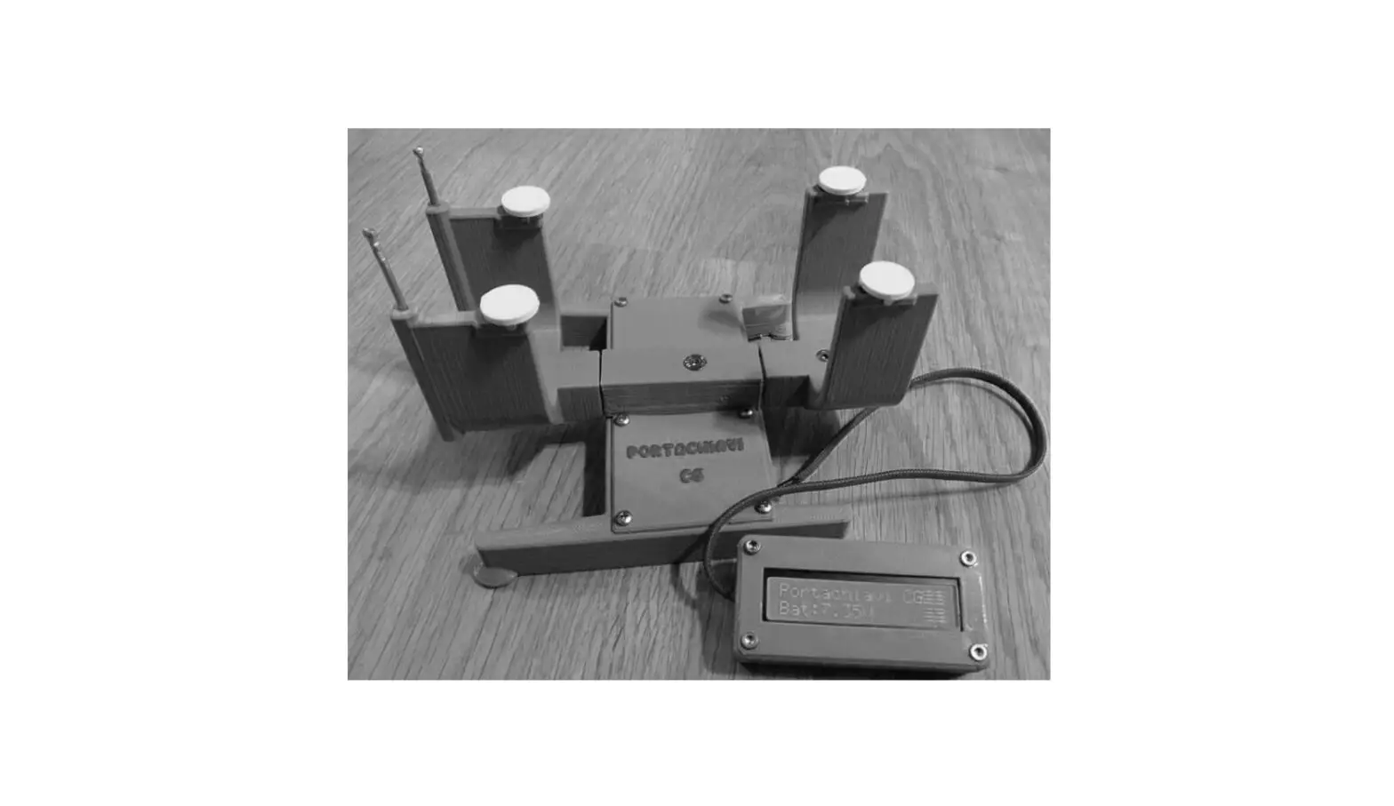 Portachiavi 9784997 Centre Of Gravity Scale Instruction Manual