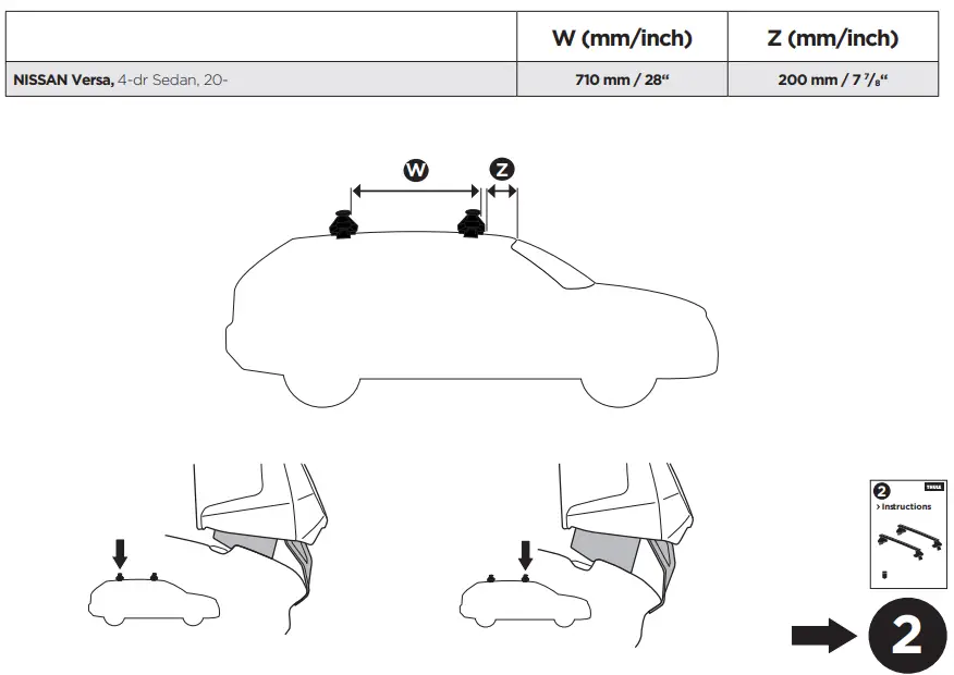 THULE Kit 145298 Fixpoint XT-fig8