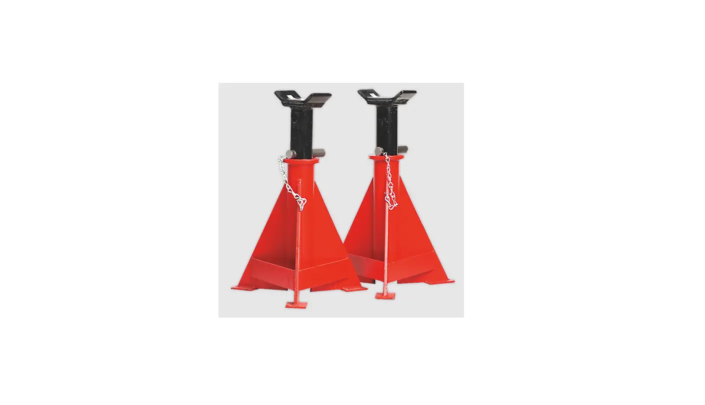 Sealey As15000 Axle Stands Pair 15tonne Capacity Per Stand User Guide