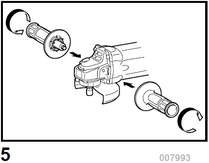makita-GA5020-Cordless-Angle-Grinder-fig-5