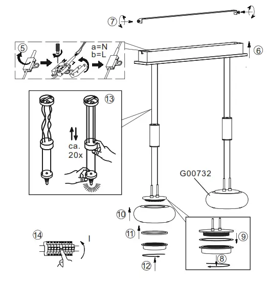 Paul Neuhaus Q ETIENNE Pendant Lamp - fig 4