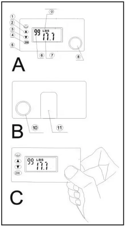 BASELINE 12-0475 Electronic Pinch Gauge-fig5