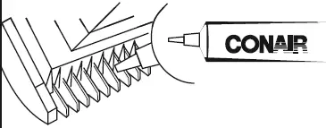 Conair The Chopper 24-piece Hair Clipper and Beard Mustache Trimmer (12)