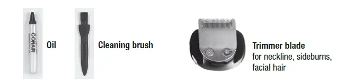 Conair The Chopper 24-piece Hair Clipper and Beard Mustache Trimmer (15)