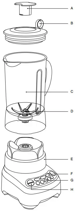 Sage SBL620 The Fresh And Furious Blender - Figure 1