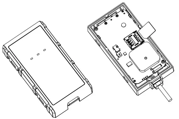 Jimi IoT JM-VLO3 GNSS Vehicle Terminals - sim card slot