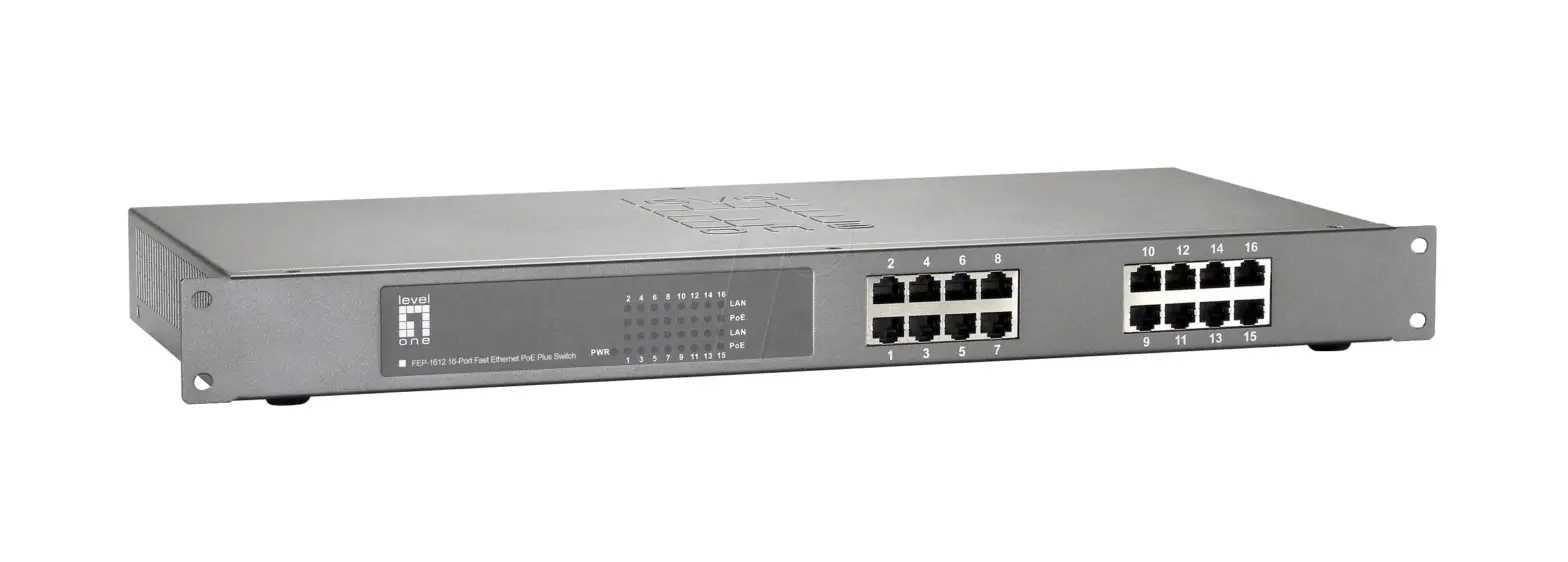 Equip Fep-1612 16-port Fast Ethernet Poe Switch Instructions Equip Fep-1612 16-port Fast Ethernet Poe Switch Instructions