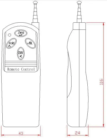 REMOTE CONTROL Diagram