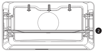 ASKO OCM8464A 45cm Compact Combi Microwave Oven - Top heat1