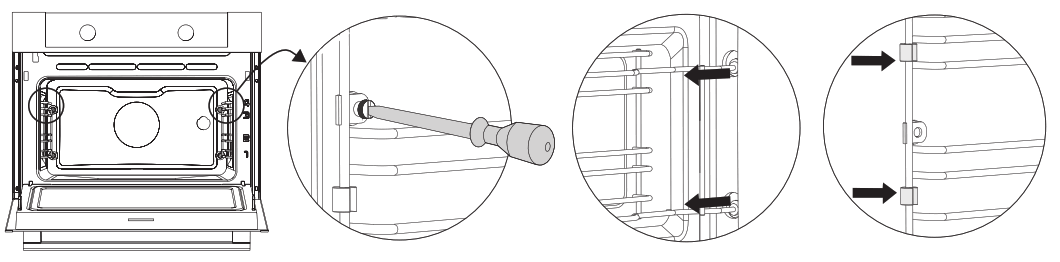 ASKO OCM8464A 45cm Compact Combi Microwave Oven - oven lamp