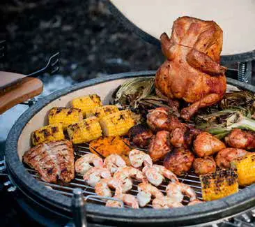 FIG 1 Cooking with your Kamado