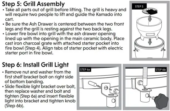 FIG 6 Grill Assembly