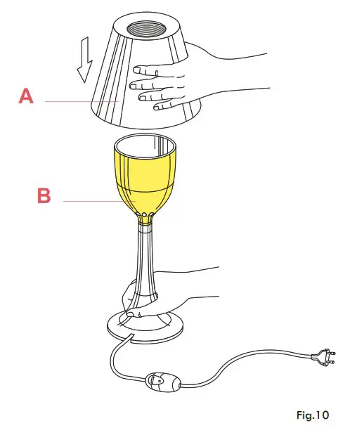 FLOS RF11791 Internal Diffuser - INTERNAL DIFFUSER 10