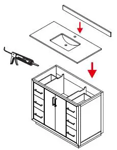 WYNDHAM COLLECTION WC-1111-42-SGL Single Bath Vanity Cabinet-5