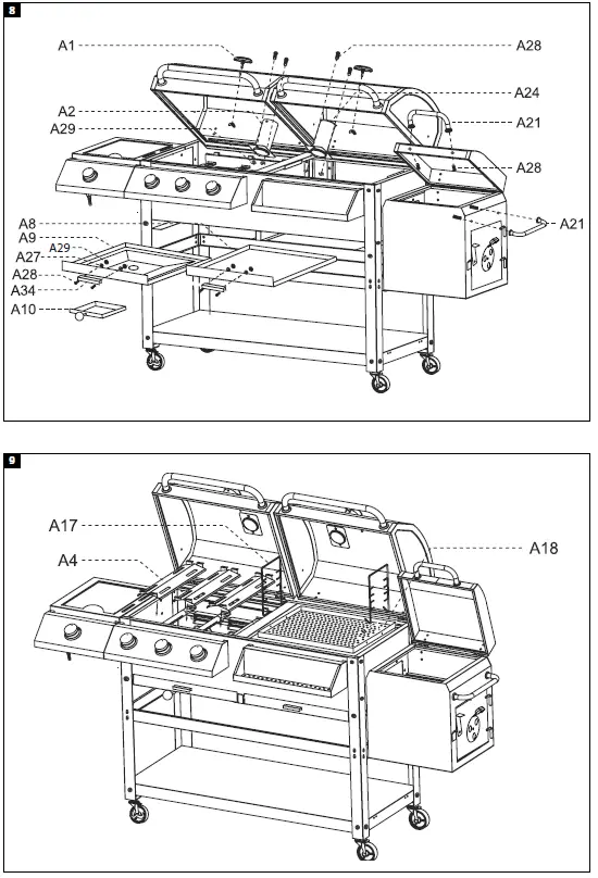 Burns-Barkles-010381-Smoker-Box-Charcoal-Gas-Grill-FIG-8