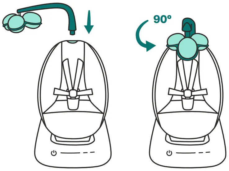 4moms Mamaroo Multi Motion Baby Swing - fig 3