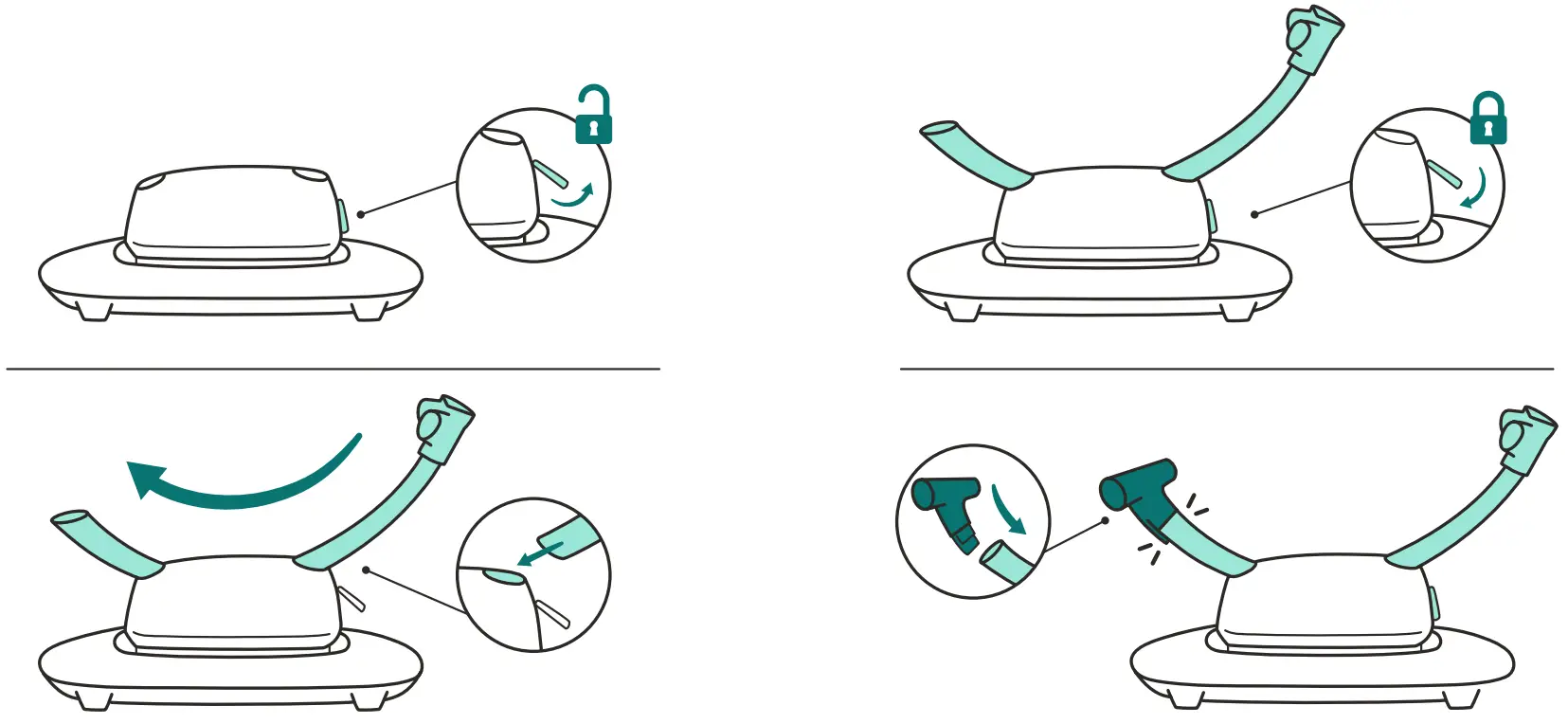 4moms Mamaroo Multi Motion Baby Swing - fig