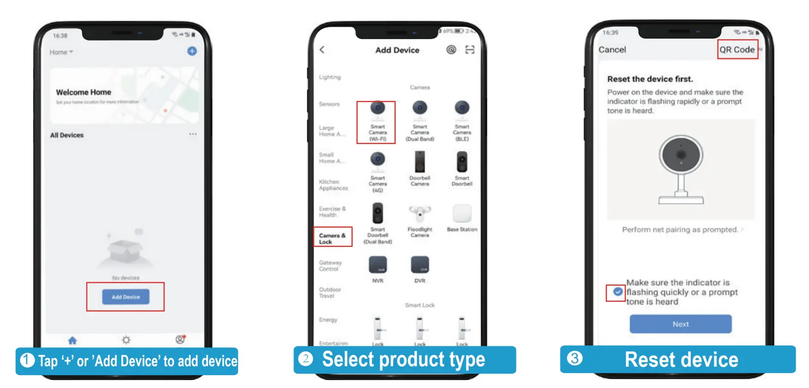 Smart Life App Setup Interface