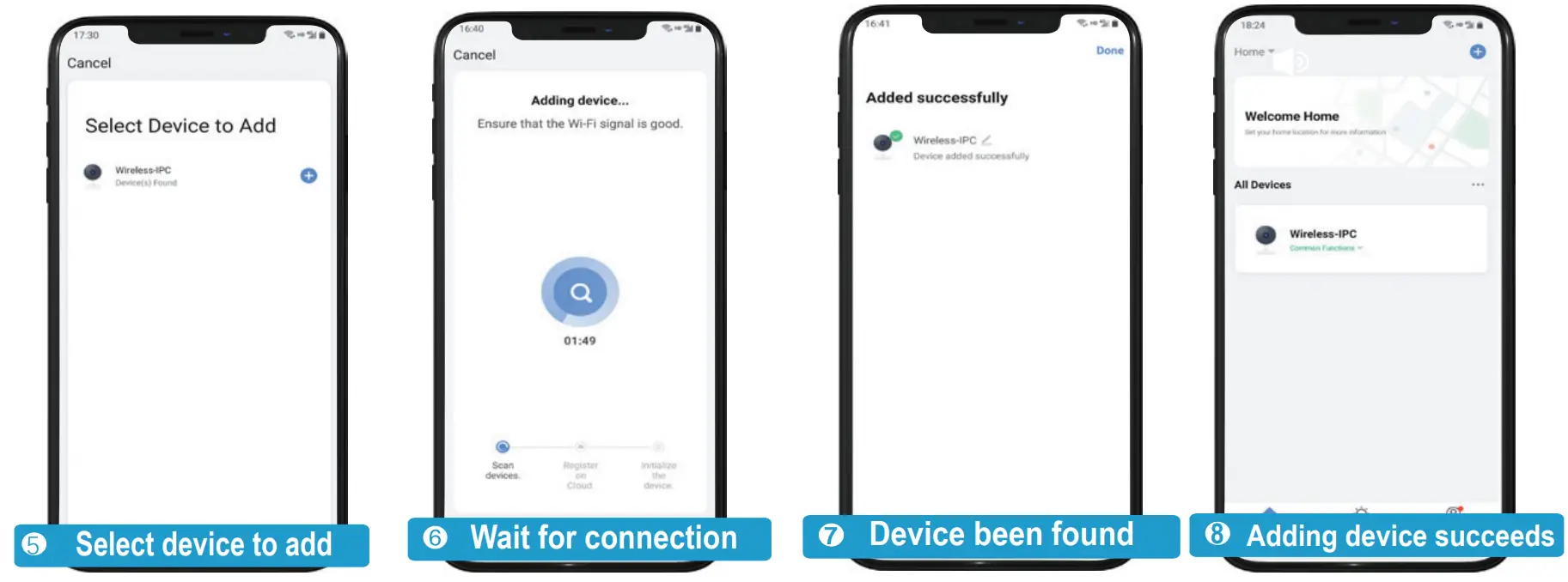 Smart Life App Setup Interface