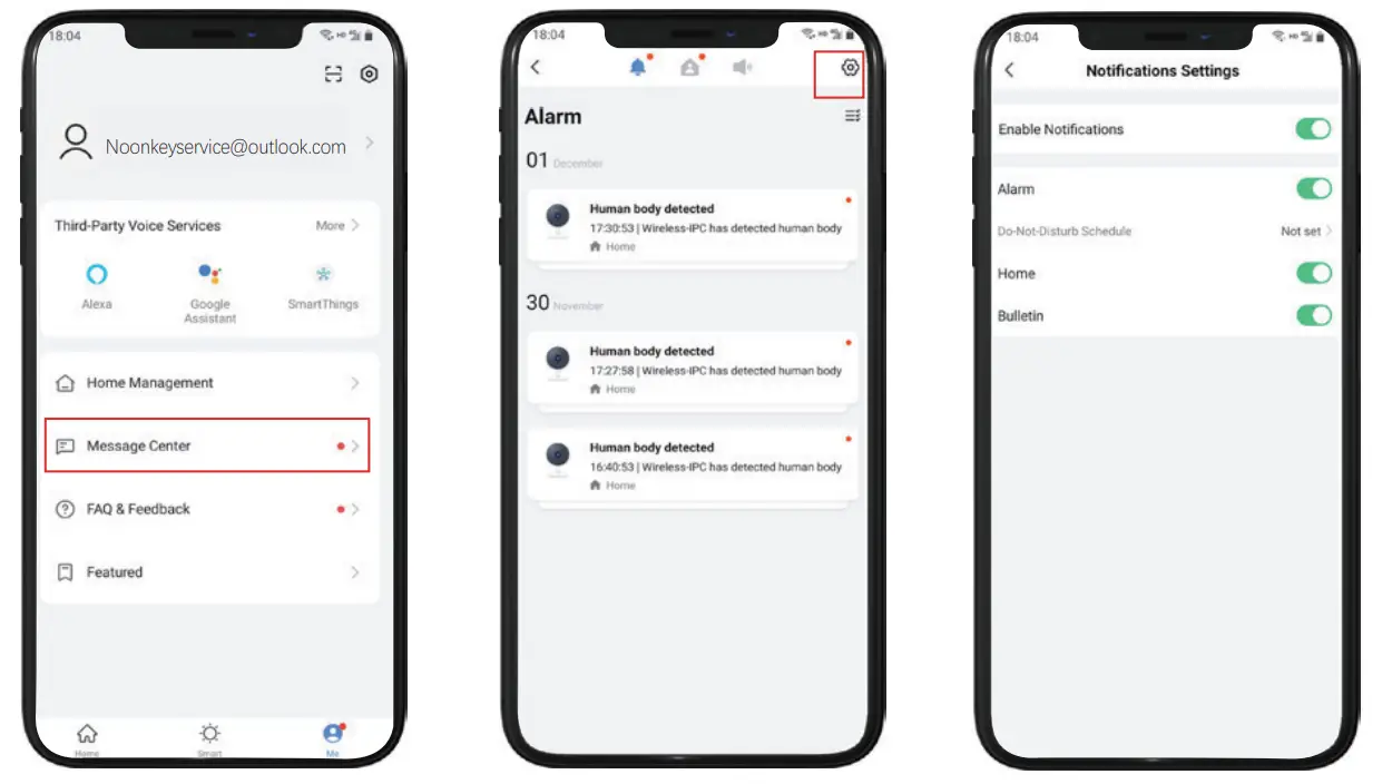 Smart Life App Setup Interface