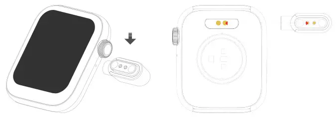 XUWEICN P45 HD Full Touch Screen Smartwatch - fig 2