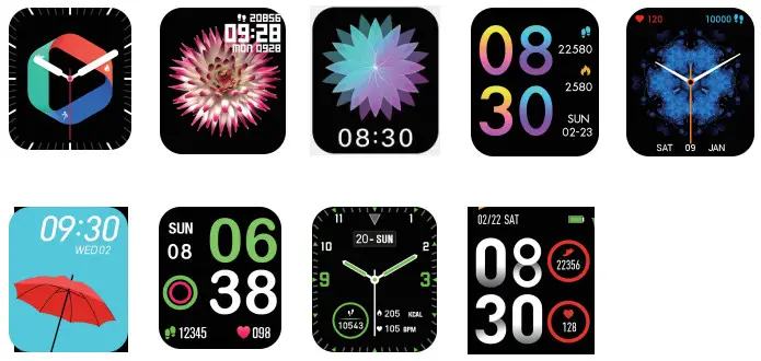 XUWEICN P45 HD Full Touch Screen Smartwatch - fig 4