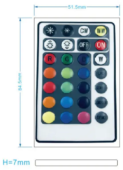 V TAC VT 2429 LED Controller - FIGURE 1