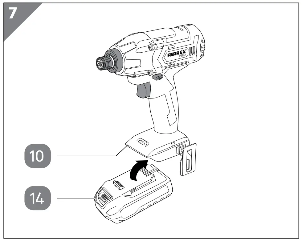 Inserting and removing the battery