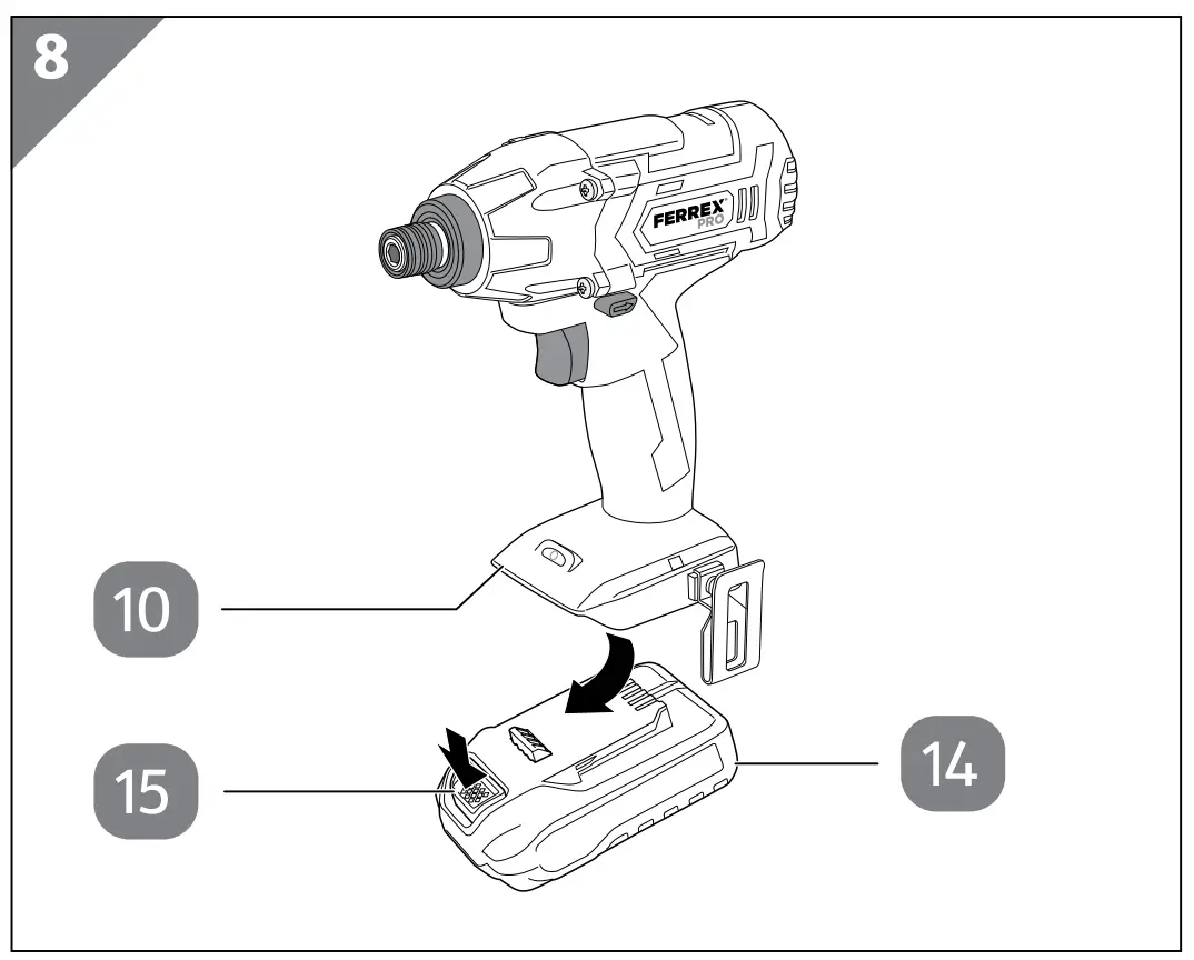 Inserting and removing the battery