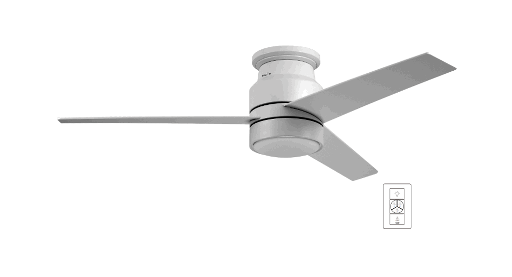 Carro Wgs-523bl 52 Inch 3-blade Flush Mount Smart Ceiling Fan Installation Guide Carro Wgs-523bl 52 Inch 3-blade Flush Mount Smart Ceiling Fan Installation Guide