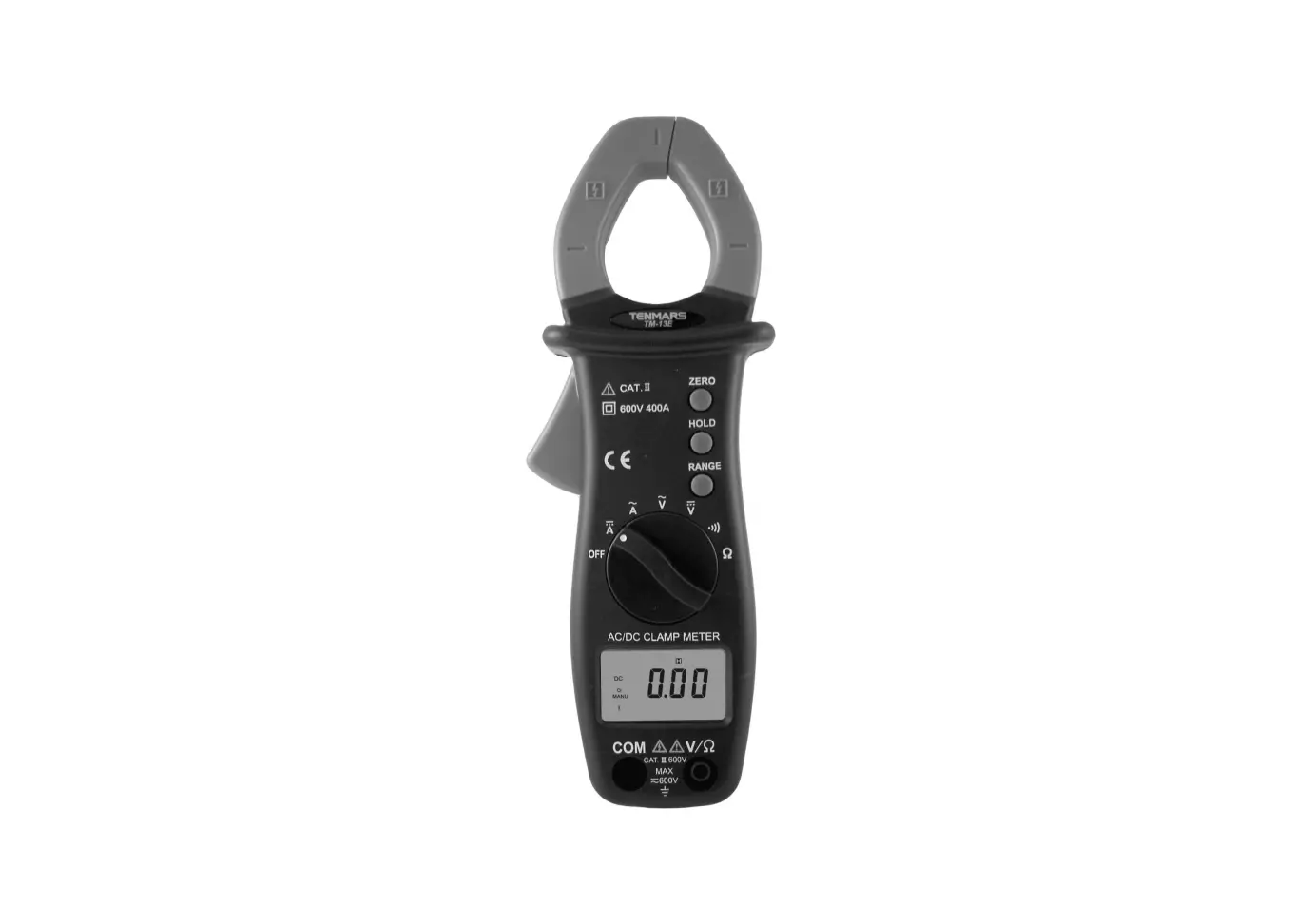 Tenmars Tm-12e Ac Clamp Meter User Manual Tenmars Tm-12e Ac Clamp Meter User Manual