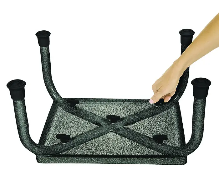 Vive LVA1030H Foot Stool with Handle - assembly6