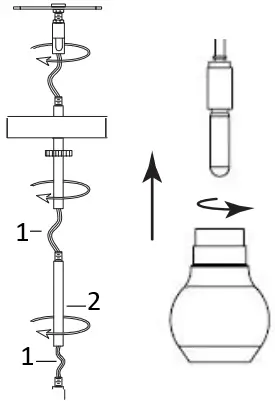 FREDRICK RAMOND 46956 Elise 19-lt 27 Zoll Pendant 3
