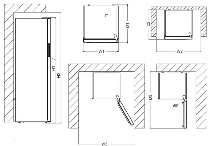 HEINNER HF-V250F Refrigerator - fig 3